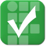Ícone verde da agenda